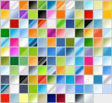 Web 2.0 Gradients v3 - Schematic