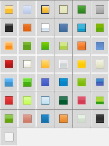 Button Design Photoshop Layer Styles - Schematic