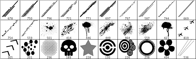 Midnight City Abstract Brushes - Schematic