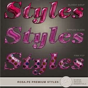 Free Premium Photoshop Styles