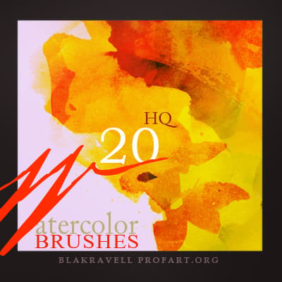 Watercolor Brushes Set 