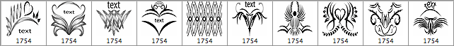 Tattoo Design Brushes - Schematic