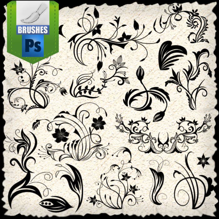 Floral Mix Brushes