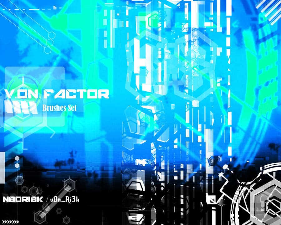V0n Factor Brushes Set