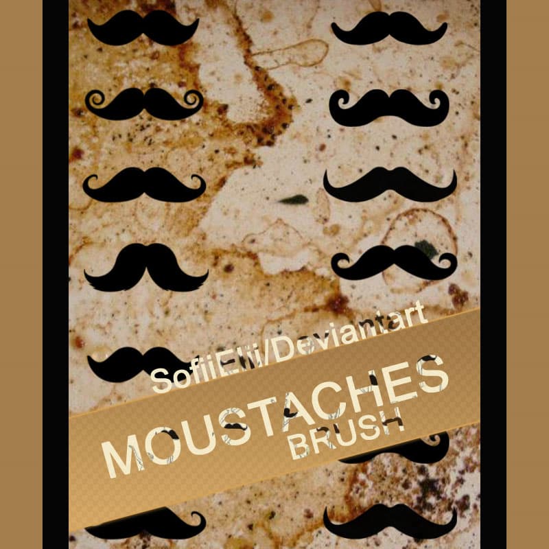 Brush Moustache