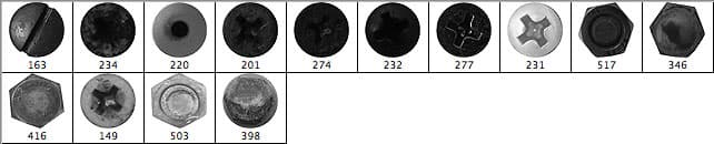 Screw Head Brushes - Schematic