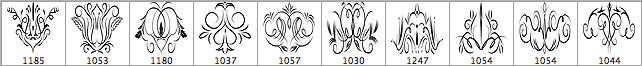 Ornament Brushes CS4 - Schematic