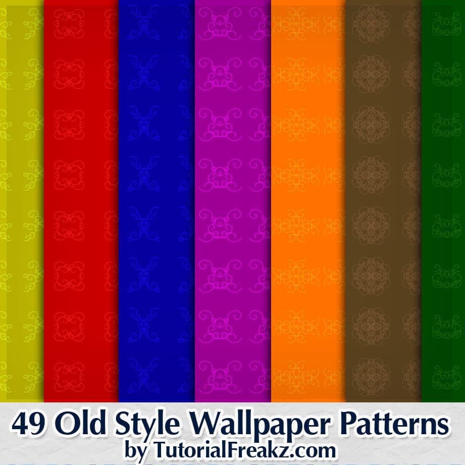 49 Old Style Wallpaper Patterns - Preview 1