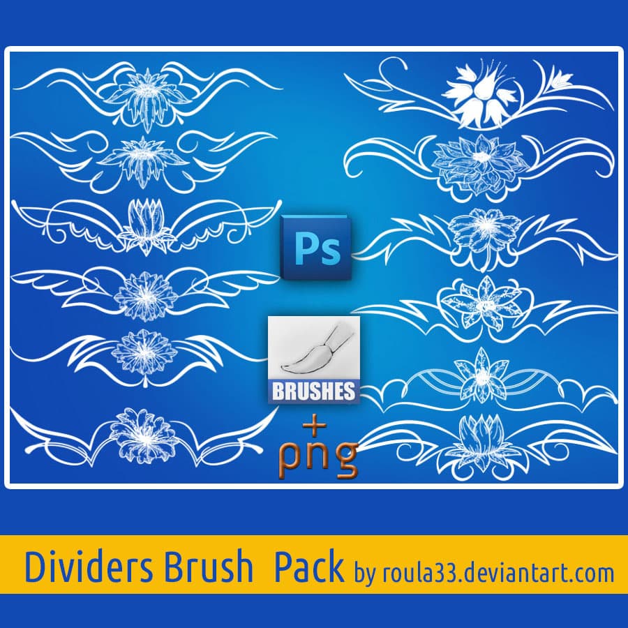 Dividers Brush Pack