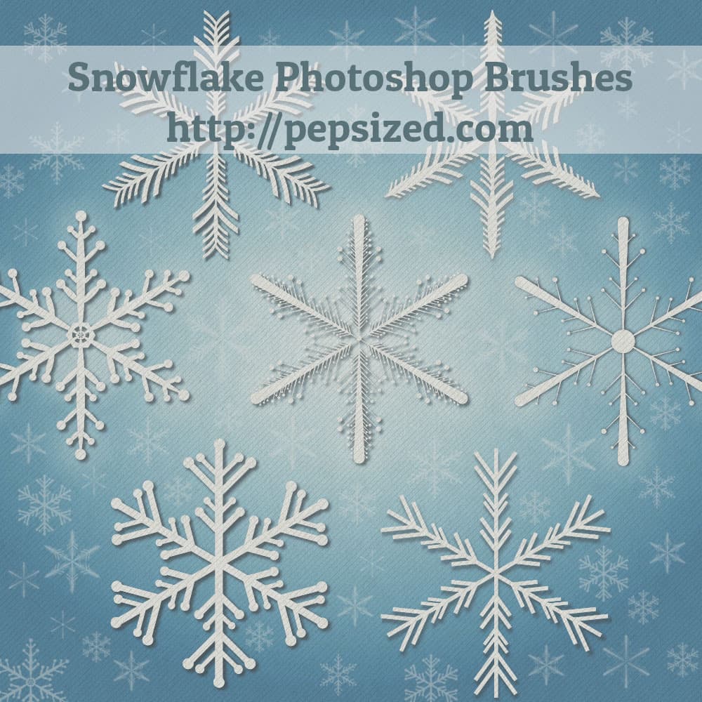 Snowflake Photoshop Brushes