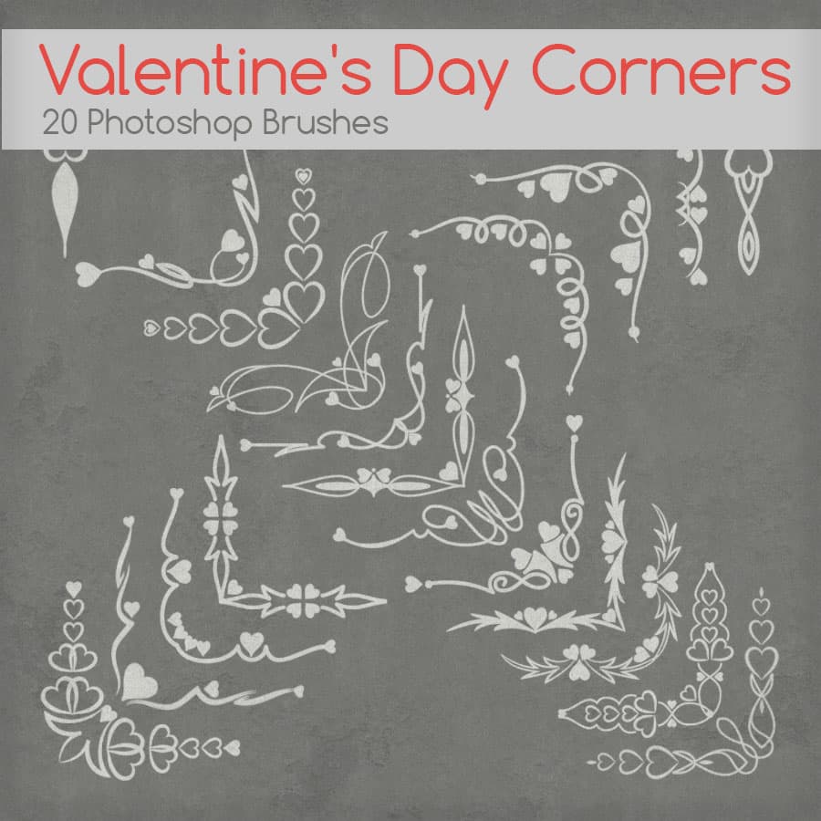 Valentine Day Corners