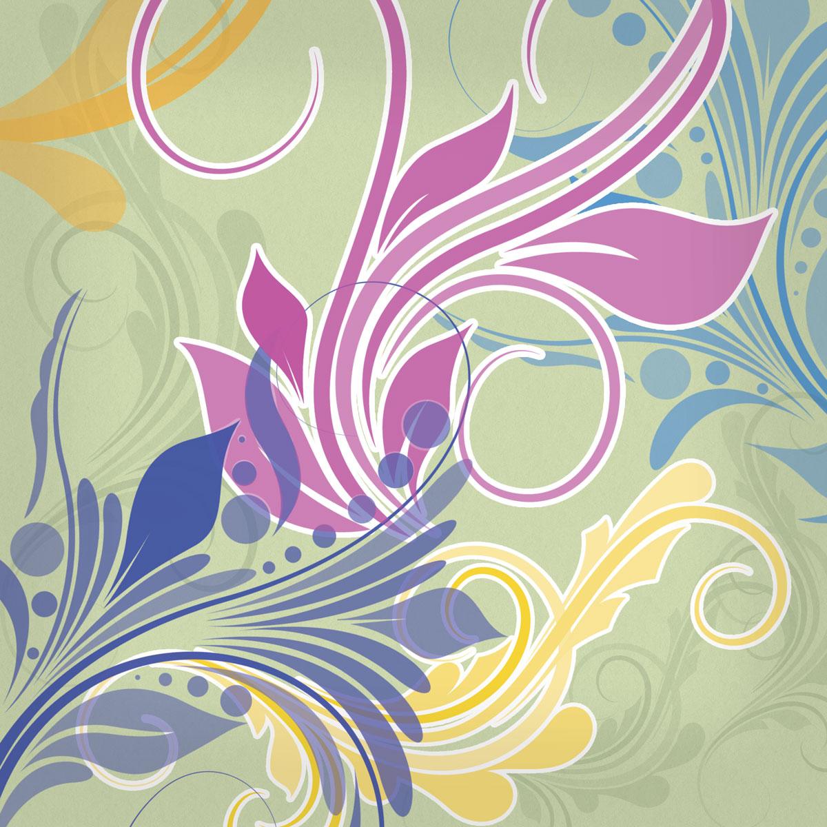 Swirls Brushes Set