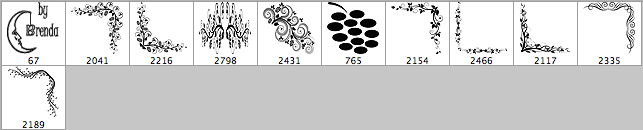 Spring Corners Swirls - Schematic