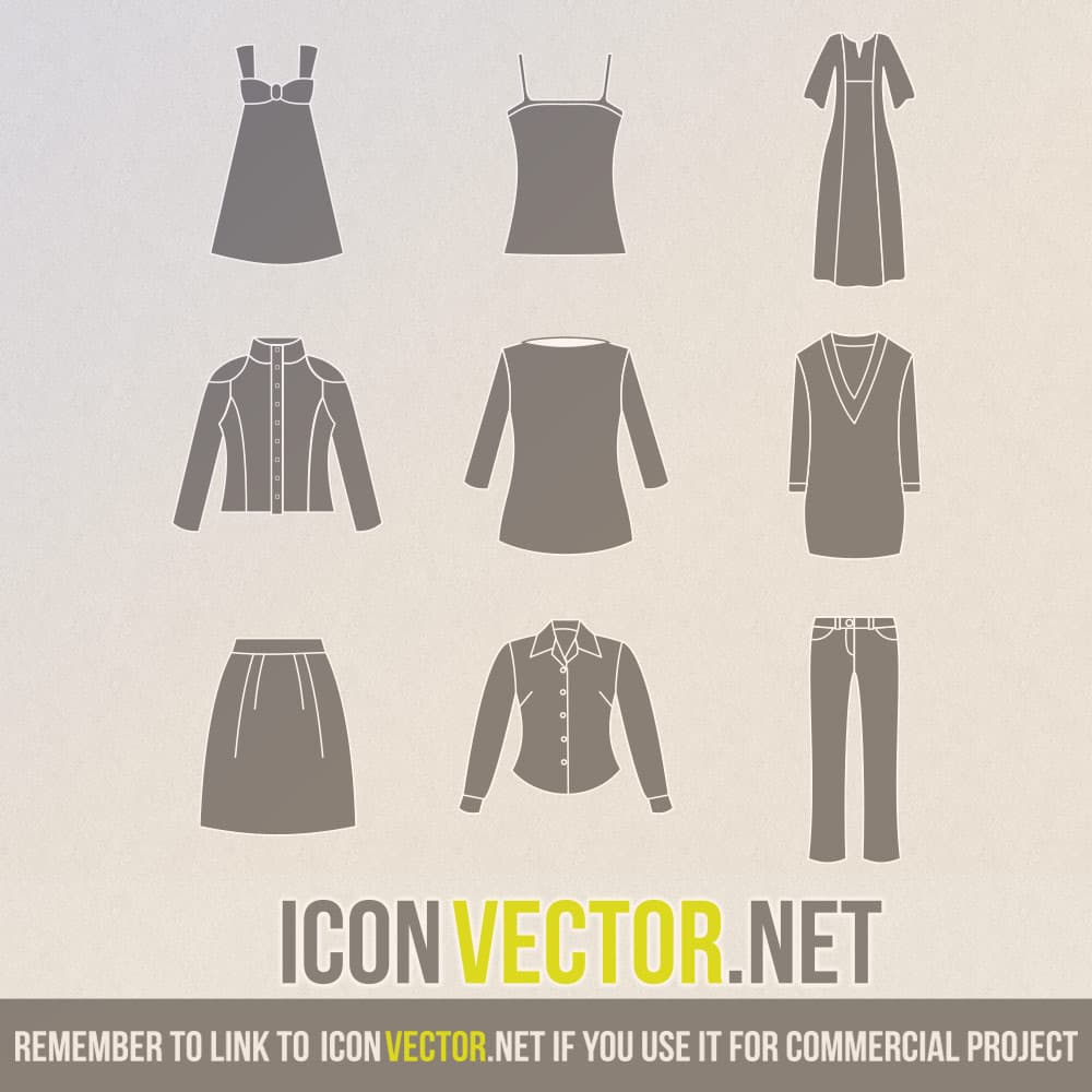 Free Clothes Photoshop Brushes