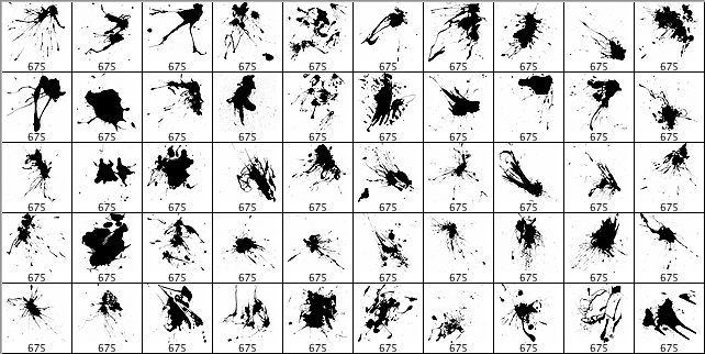 Solid Ink Splatter - Schematic