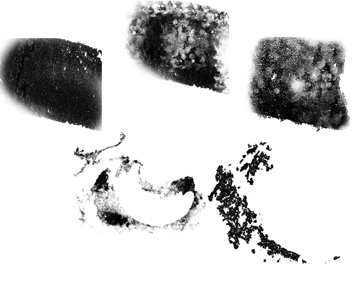 Set of 5 Grunge Brushes