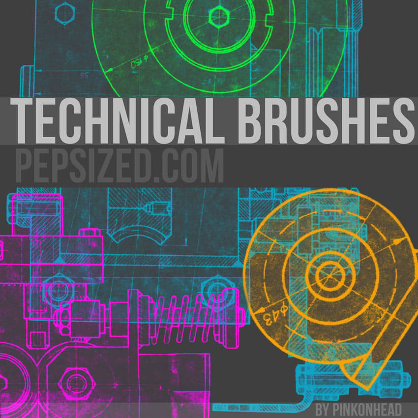 Free Technical PS Brushes