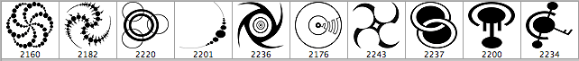 Crop Circles Brushes  - Schematic