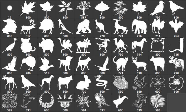 Plants And Animals PS Brushes - Schematic
