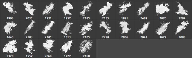High-Res Paint Strokes - Schematic