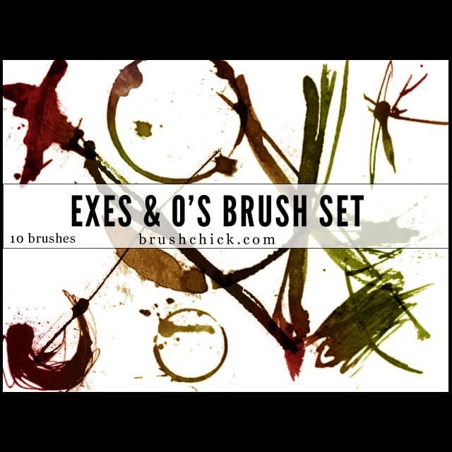 Exes and O’s Brush Pack