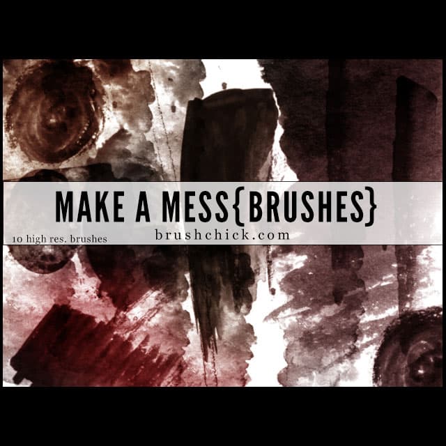 Make a Mess Brush Pack