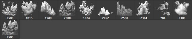 Realistic Cloud Brushes - Schematic