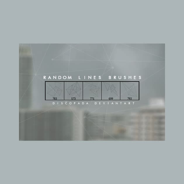 5 Lines Brushes
