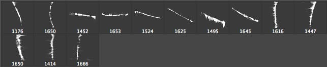Line Grunge Brush Set - Schematic