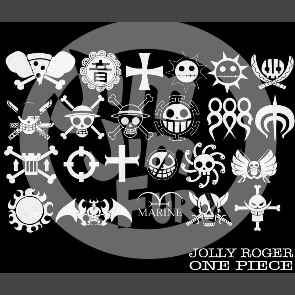 One Piece Jolly Roger Brushes