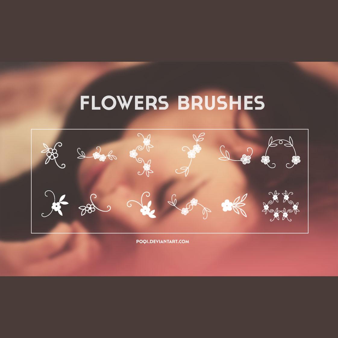 Flowers Brushes
