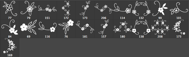 Flowers Brushes - Schematic
