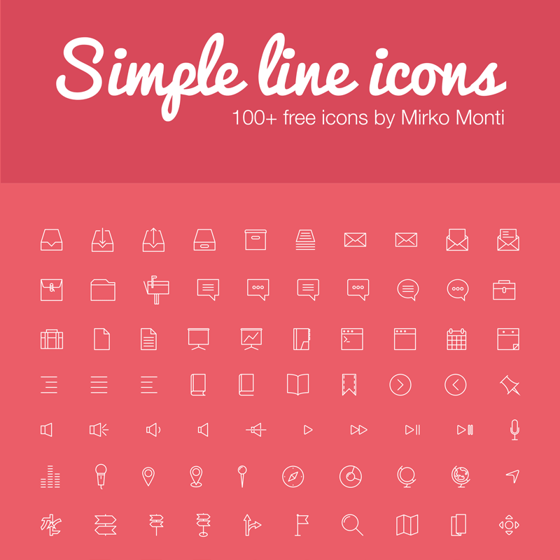Simple Line Icons