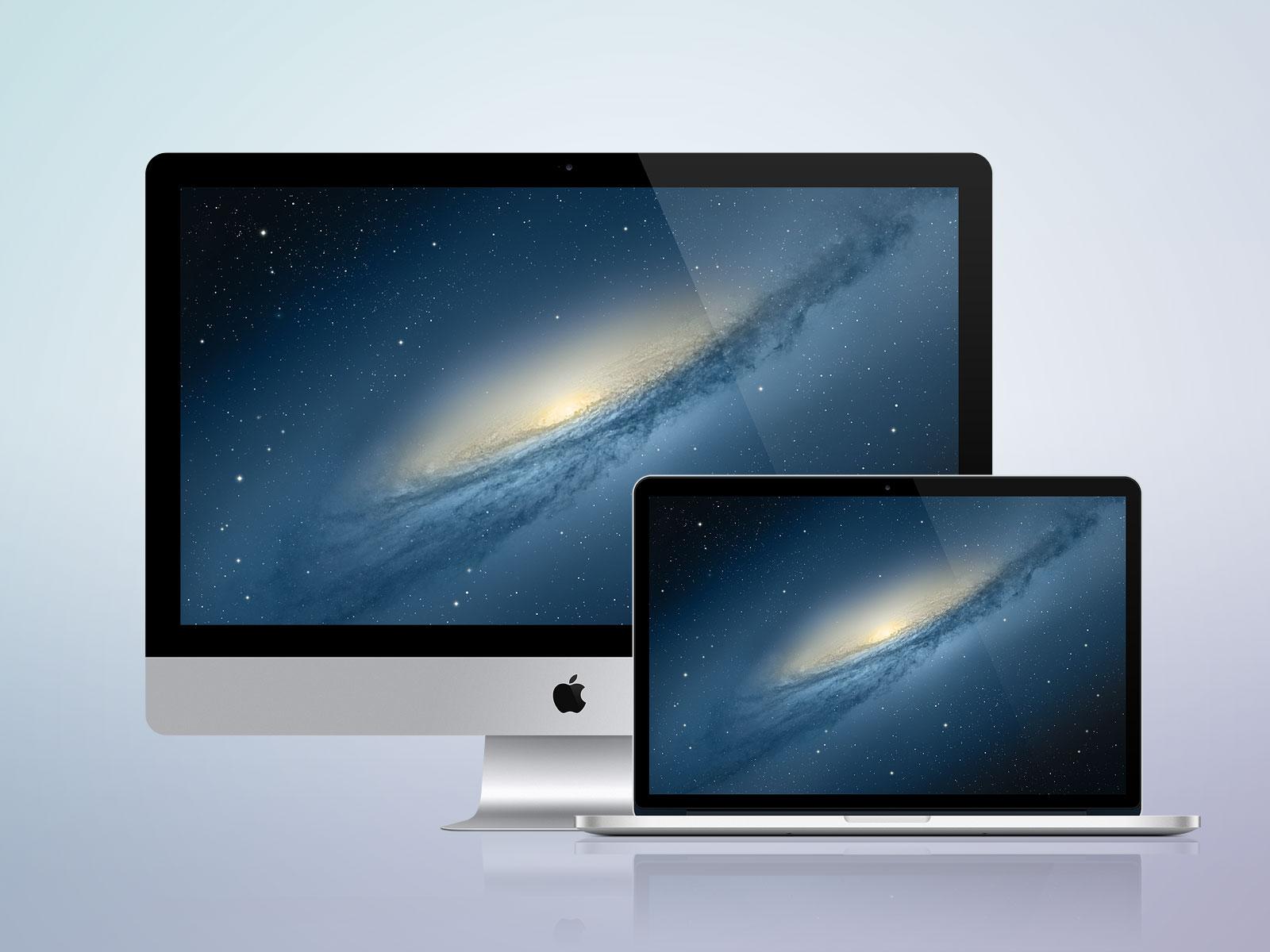 iMac and MacBook Retina