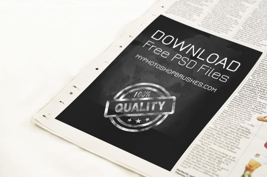 Newspaper Advert Template