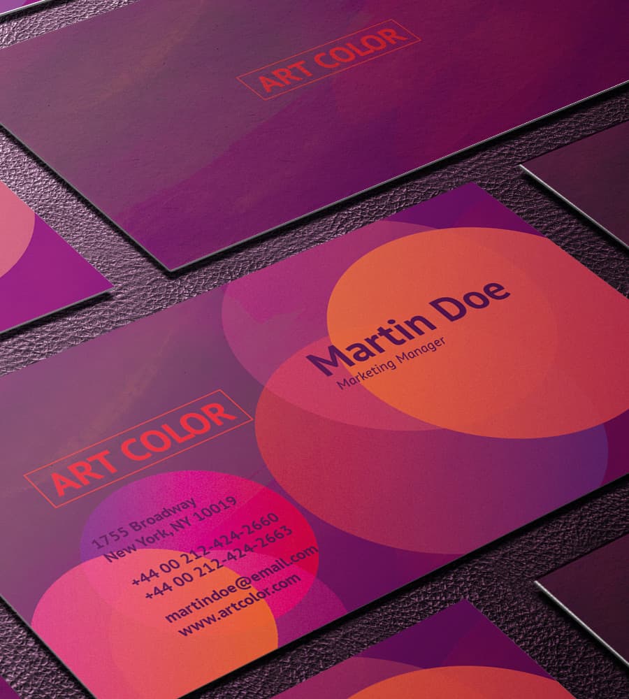 Business Card Free PSD File