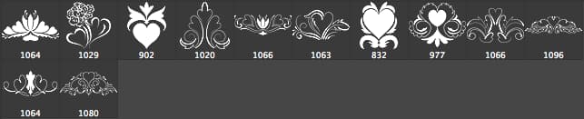 Free Valentine's Day Brushes - Schematic