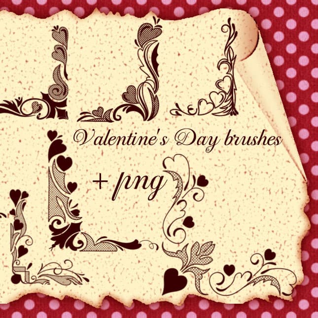 Decorativ Corners for Valentine's Day