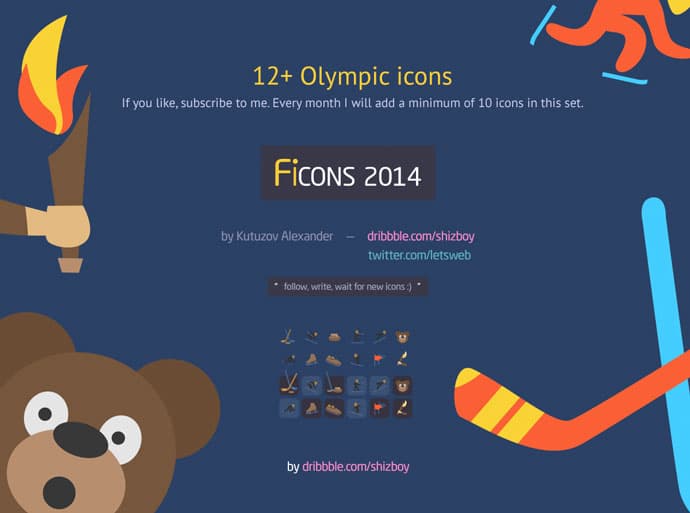 Free Winter Sport Icons - Thumbnail 2