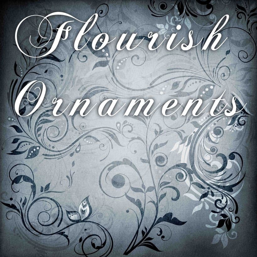 10 Flourish Ornaments Brushes