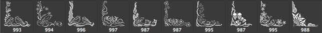 Corner Decor Brushes - Schematic