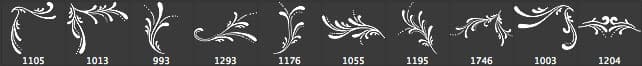 Hand Drawn Corners Brushes - Schematic