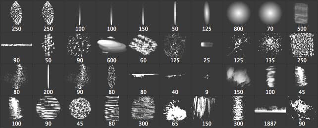 Handy Photoshop Brushes Set - Schematic