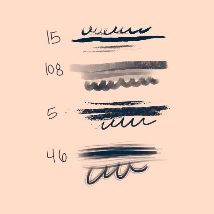 Stroke Photoshop Brushes
