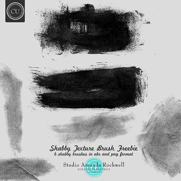 Shabby Texture Brush Set