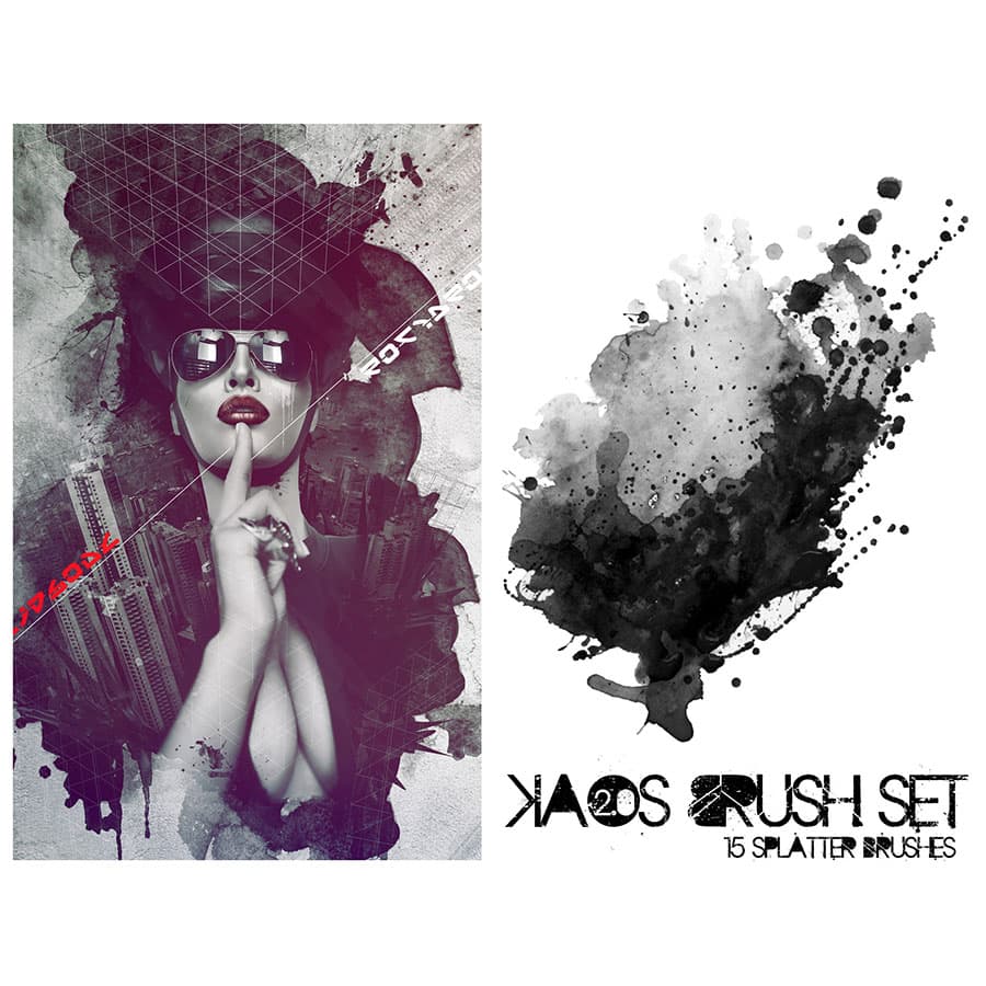 15 Free Splatter Brushes