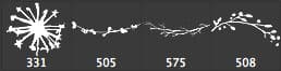 Decorative Twigs - Schematic