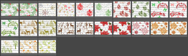 Christmas Patterns - Schematic