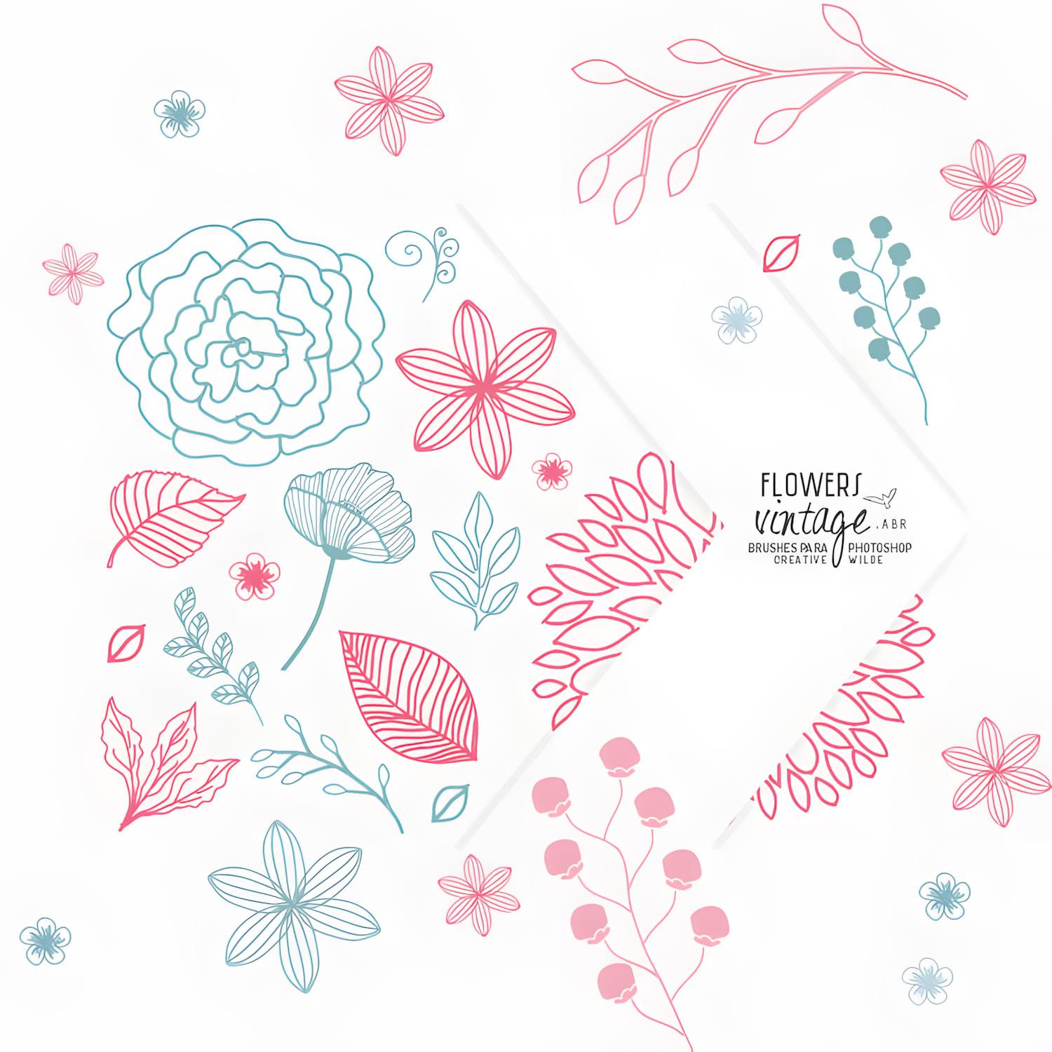Flowers Brushes