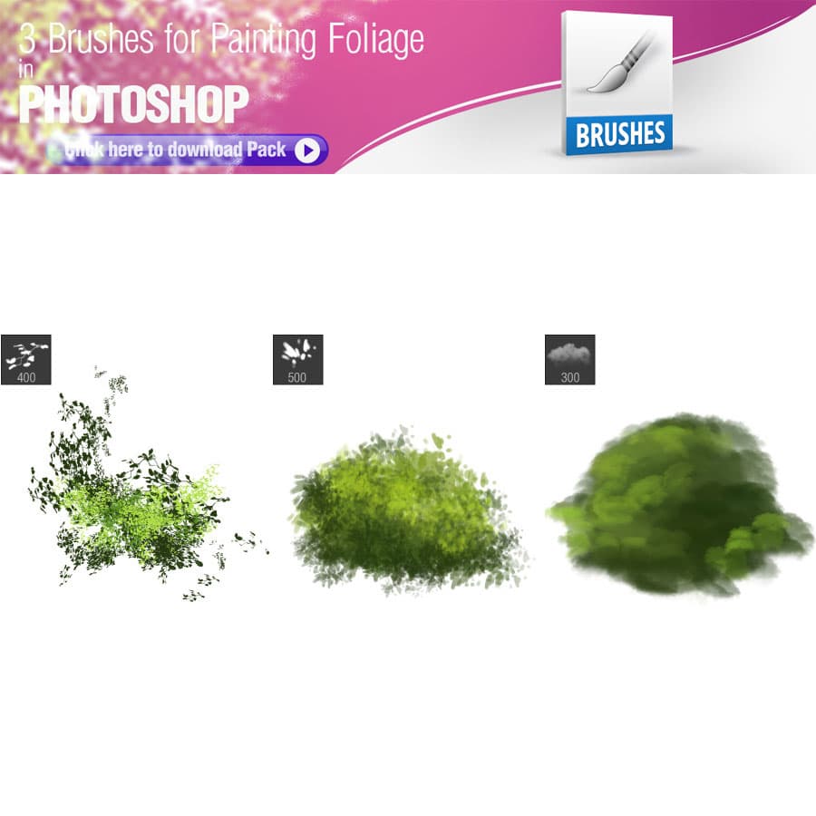 3 Foliage Brushes